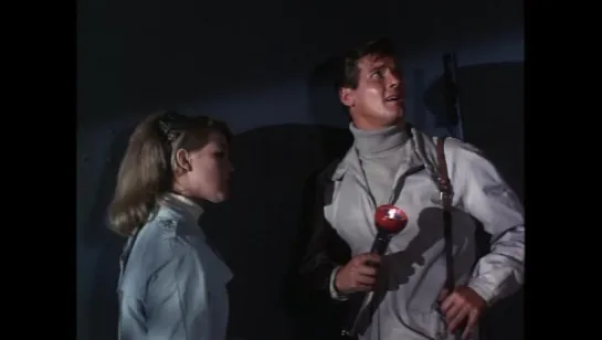 The Saint S4 E2 'The House on Dragon's Rock' (1968)  Roger Moore,  Anthony Bate,  Annette Andre