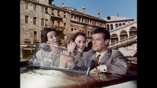 The Saint S4 E8 'Interlude in Venice' (1966)   Roger Moore, Lois Maxwell, William Sylvester