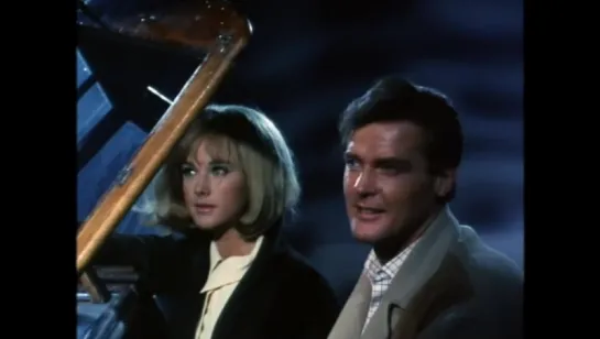 The Saint S4 E14 'Escape Route' (1966)   Roger Moore, John Gregson, Wanda Ventham