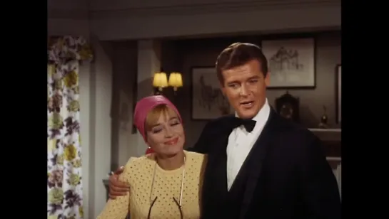 The Saint S5 E8-9 'The Fiction Makers' (1968)  Roger Moore,  Sylvia Syms,  Justine Lord