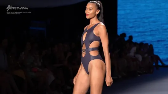 Honey Birdette Swimwear Fashion Show Miami Swim Week 2021 Paraiso Miami Beach 4K