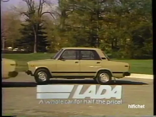 Publicité Québec Lada Signet Le Méridien va (Publicité Québec)