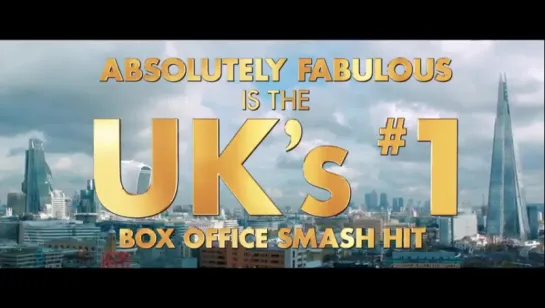 Absolutely Fabulous #1 Smash in the UK's Office