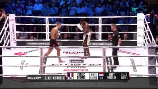 GLORY42 Main Card Седрик Думбэ - Ники Хольцкен