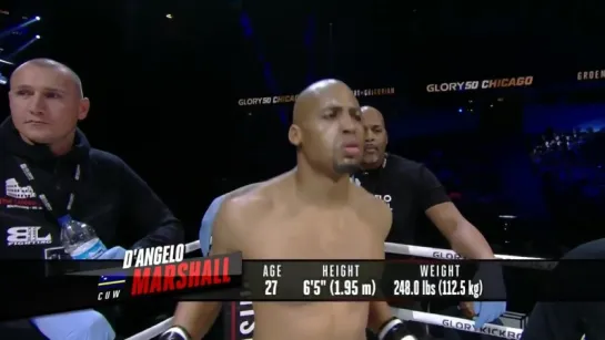 #GLORY50 Benny Adegbuyi - D'Angelo Marshall 16/02/2018