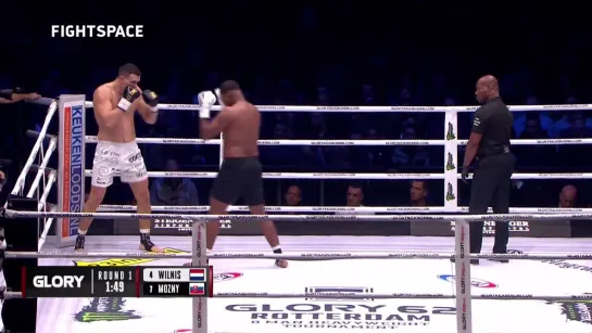 GLORY 62: Джаффар Уилнис — Томаш Можны | Кикбоксинг