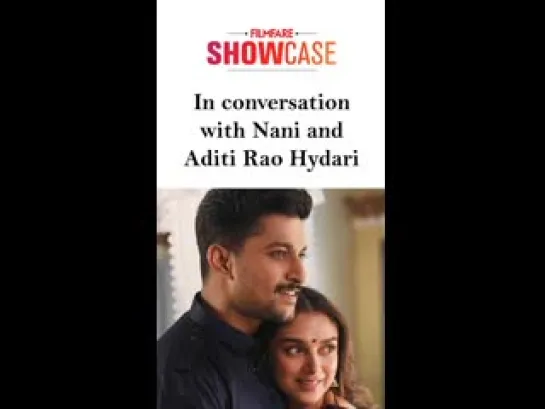 Nani and Aditi Rao Hydari talking about V