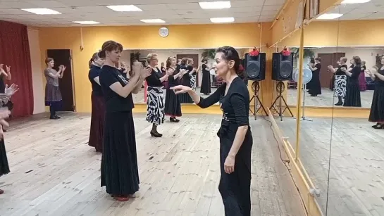 Flamenco class с Софьей Эфрос.