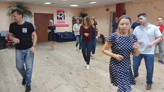 Salsa casino class с Дмитрием Маковским.