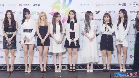 [190823] Lovelyz - Blue Carpet @ «Soribada Best K-Music Awards 2019»