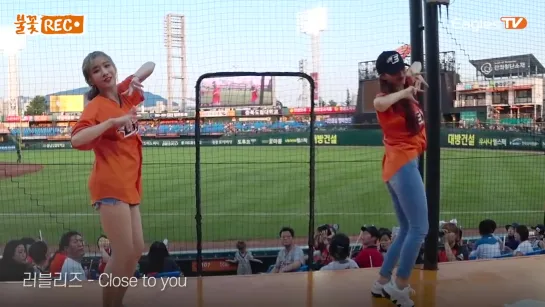 [190706] Mijoo & Jiae @ «Hanwha Eagles vs. KT Wiz»