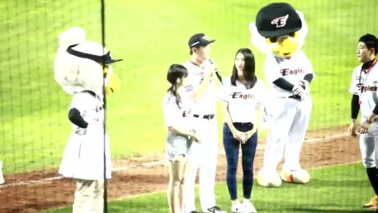 [180801] Mijoo @  «KBO League Hanwha Eagles vs KT Wiz 2018»