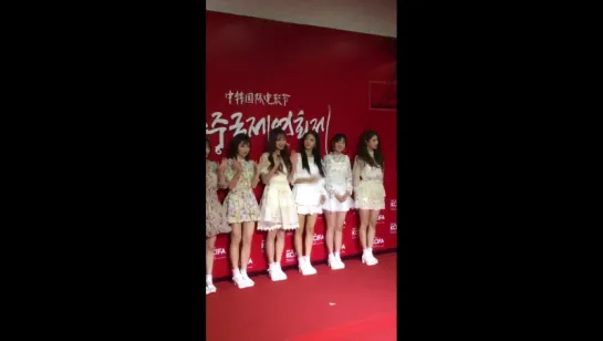 [170916] Lovelyz - Red Carpet @ 1st Korea - China International Film Festival