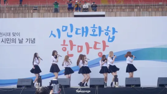 [161015] Lovelyz - Destiny @ Incheon Citizens Day Event