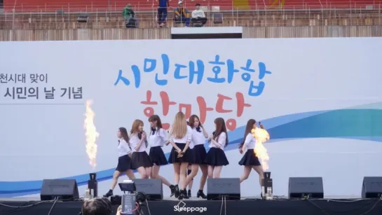 [161015] Lovelyz - Hi~ @ Incheon Citizens Day Event