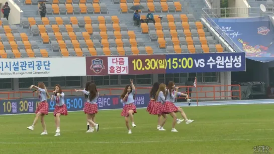 [161016] Lovelyz @ Suwon FC & Gwangju FC