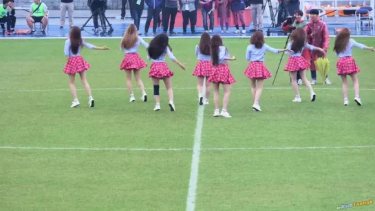 [161016] Lovelyz - Ah-Choo @ Suwon FC & Gwangju FC