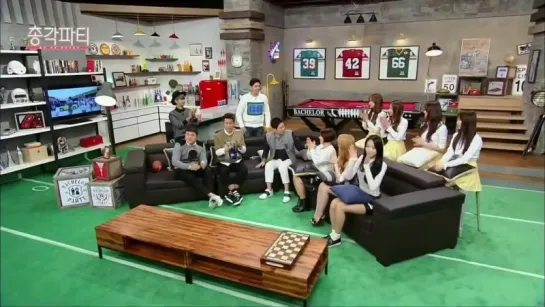 [150423] Lovelyz - Shin Dong Yup and Bachelor Party EP.09