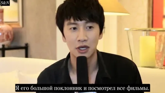 [FSG S&N] Resorts World Sentosa Interviews Lee Kwang Soo  (рус.саб)