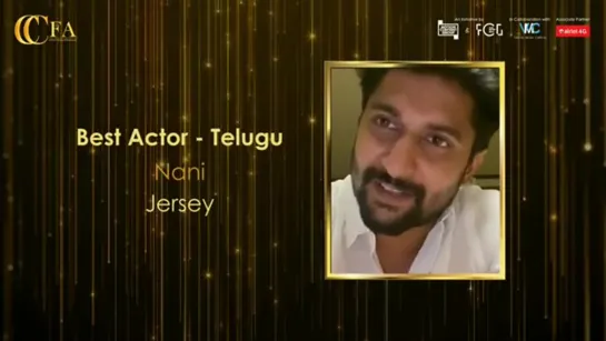 Best Actor Telugu-CCFA 2020 winner Nani - - Critics'Choice Film Award