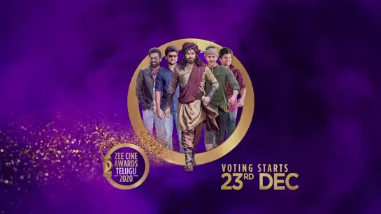 Vote for Your favourite Hero, Voting begins on 23rd December, 2019. - - Zee Cine Awards Telugu is BACK!