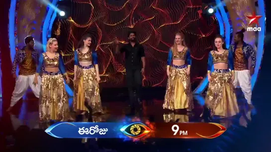 Gangleader Nani on the floor!!! - - BiggBossTelugu3 Today at 9 PM on StarMaa