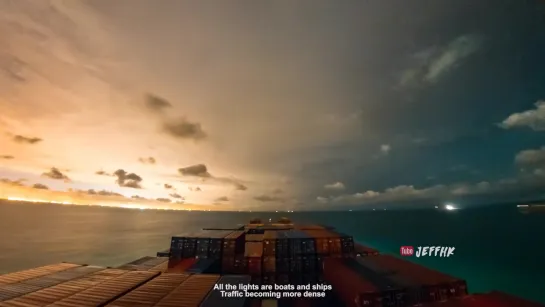 30 Days Timelapse at Sea