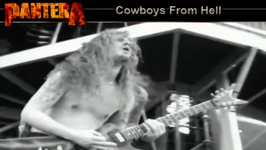 Pantera - Cowboys From Hell (1991) (Official Live Video)