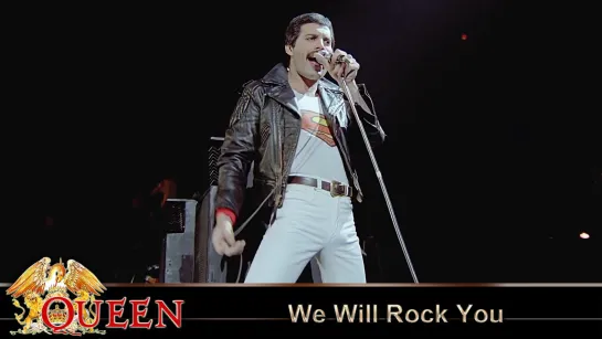 Queen - We Will Rock You (1981) (Official Live Video)