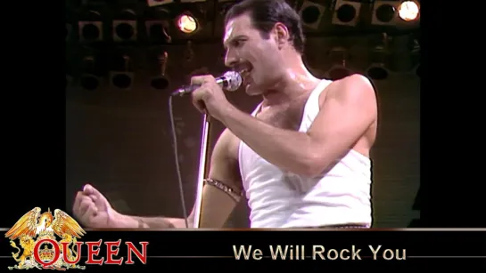 Queen - We Will Rock You (1985) (Official Live Video)