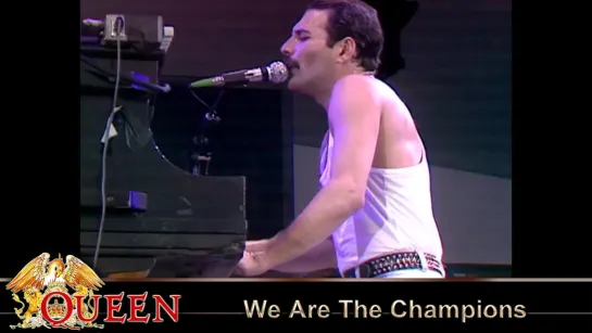 Queen - We Are The Champions (1985) (Official Live Video)