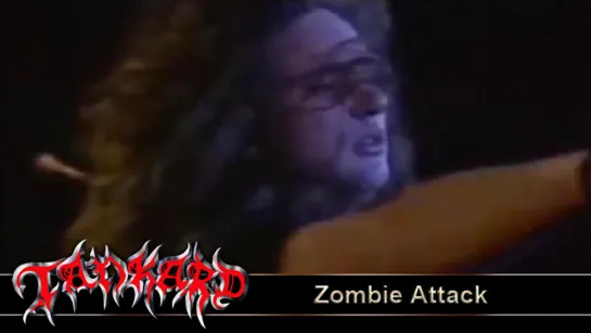 Tankard - Zombie Attack (1990) (Official Live Video)