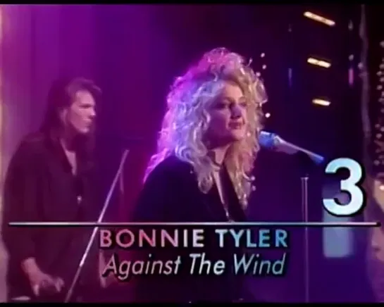 Bonnie Tyler - Against The Wind (ZDF, Hitparade, 11.12.1991) MTW