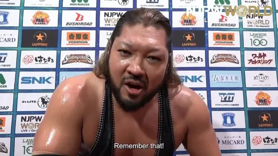 Remember that! (c) EVIL | NJPW