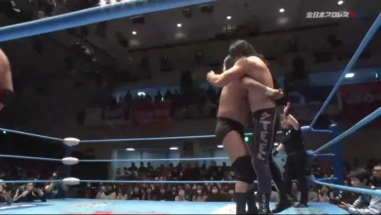 Shuji Ishikawa & Suwama (c) vs. Lucas Steel & Shigehiro Irie (AJPW Excite Series 2020 - Day 1)