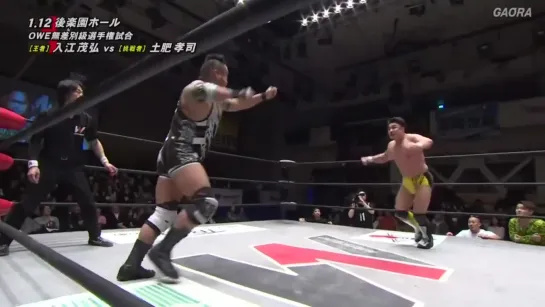 Shigehiro Irie (c) vs. Koji Doi (W-1 WRESTLE-1 Tour 2020 Sunrise - Day 1)