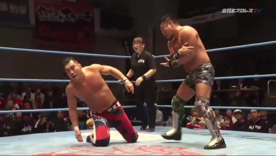 Hikaru Sato vs. Kagetora (AJPW New Year Wars 2020 - Day 1)