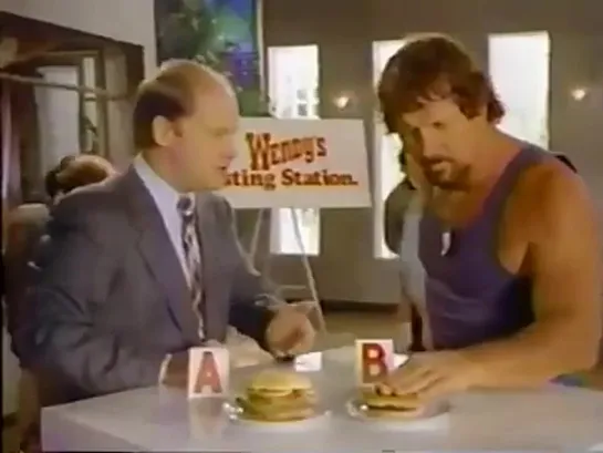 Terry Funk's Wendy's commercial