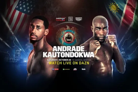 Деметриус Андраде - Уолтер Каутондоква / Demetrius Andrade - Walter Kautondokwa