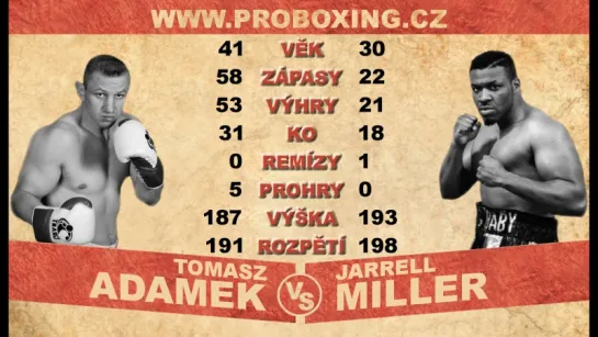 Джаррелл Миллер - Томаш Адамек / Jarrell Miller - Tomasz Adamek HD