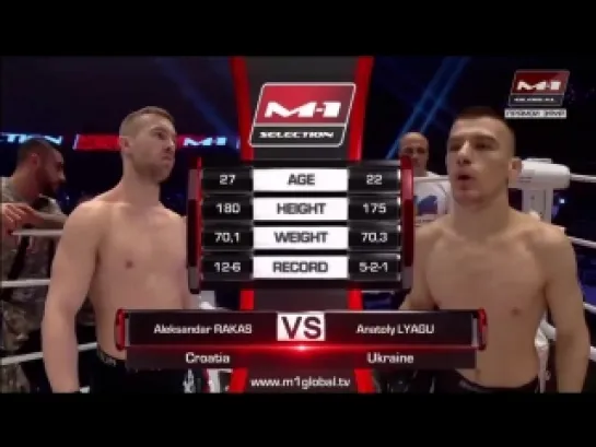 Александар Ракаш vs Анатолий Лягу, M-1 Challenge 87