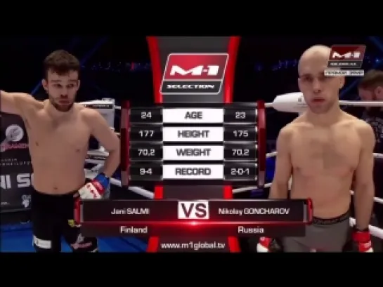 Яни Салми vs Николай Гончаров, M-1 Challenge 87