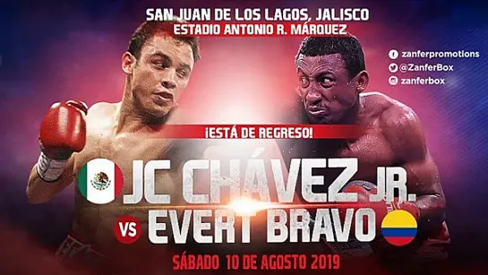 Хулио Сезар Чавес-мл. - Эверт Браво | Julio Cesar Chavez Jr - Evert Bravo