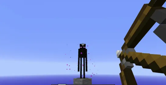 Fun Fact: It is completely impossible to hit an Enderman with an arrow.