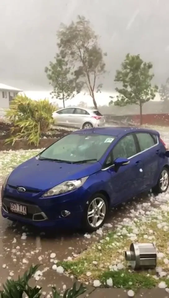 🔥 massive hailstorm, Gold Coast Australia