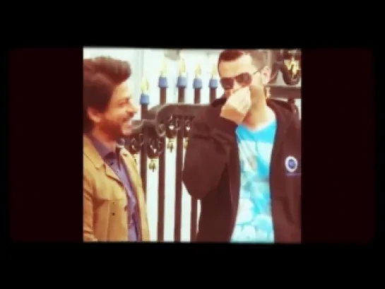 SRK on the sets of The Ring ( Amsterdam )