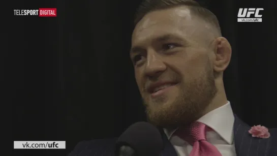 Mayweather vs McGregor World Tour - Conor McGregor Chats with Megan Olivi