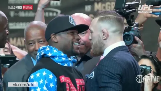 Mayweather vs McGregor World Tour - Los Angeles Faceoff