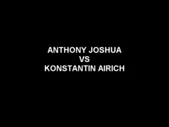 Anthony Joshua All Knockouts Collection