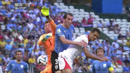 2014 FIFA World Cup - Game 6 - Group stage (Group D) - Uruguay vs Costa Rica (14 June 2014)